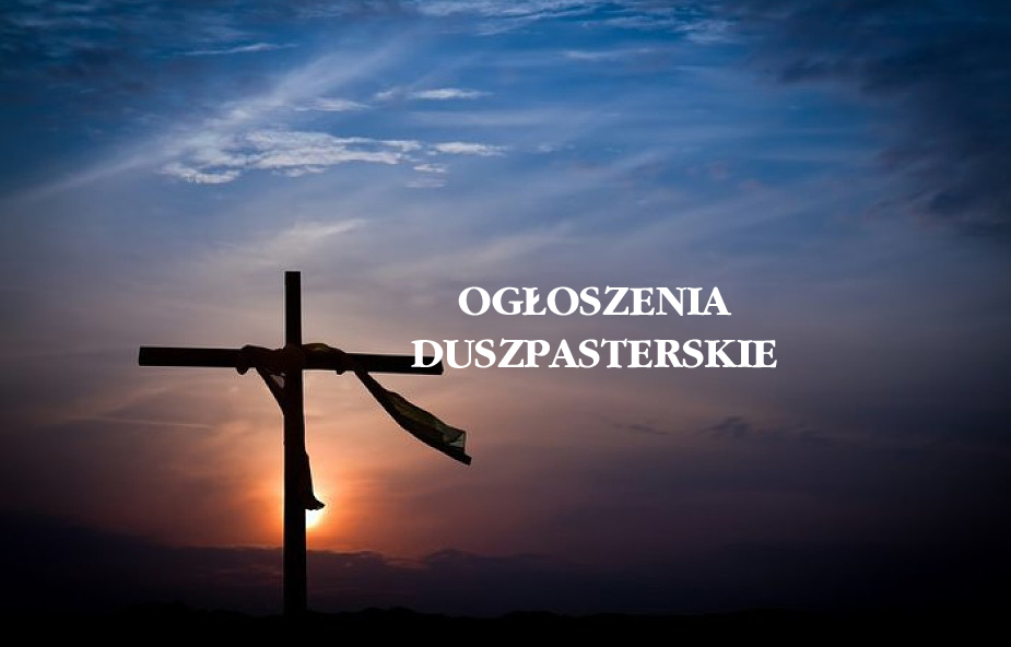 ogloszenia duszpasterskie