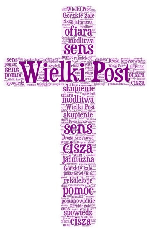wielki post krzyz